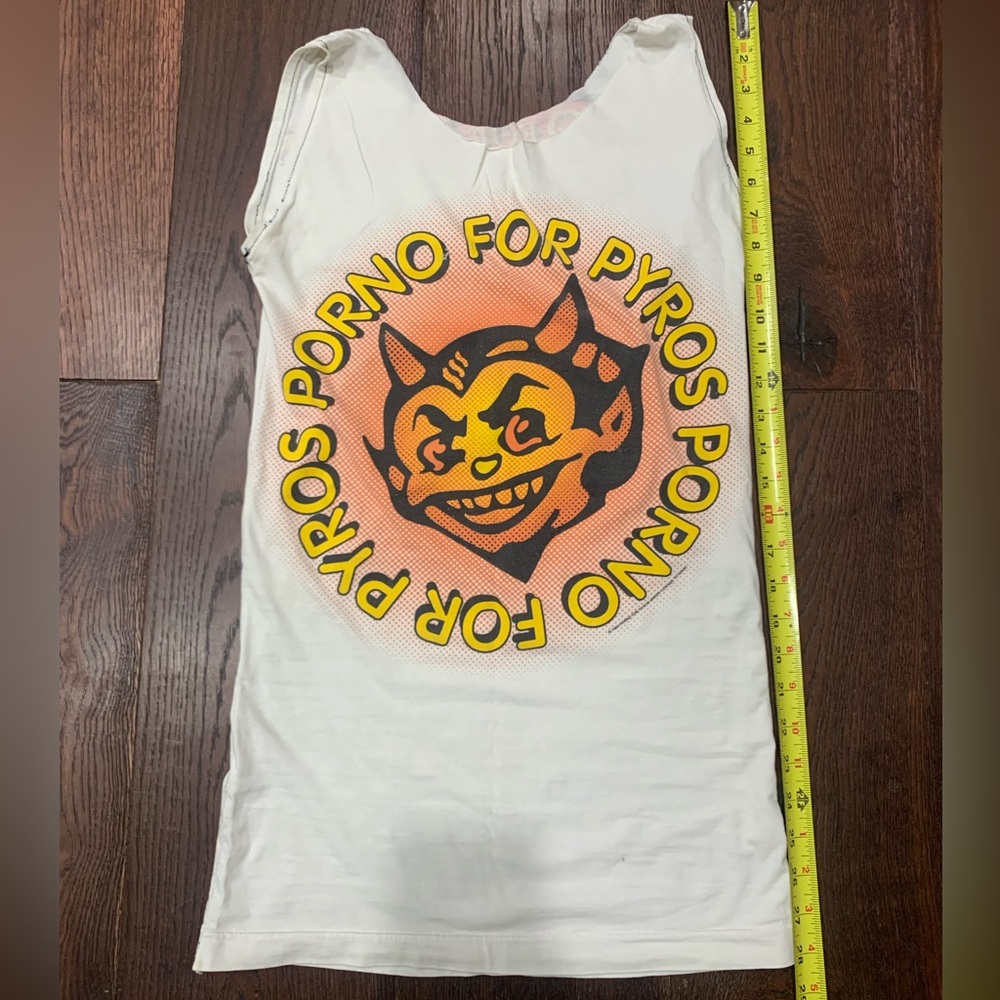 Vintage 1993 Porno for Pyros European tour tank/tee *Modified - Picture 3 of 6